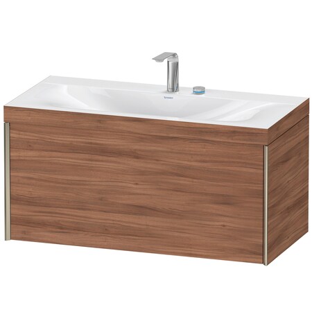 Xviu C-Bonded Wall-Mounted Vanity Natural Walnut